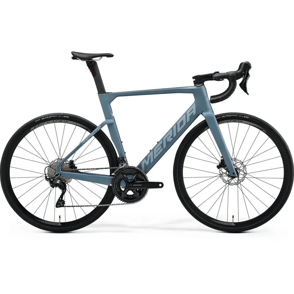 Bici Da Corsa Merida Reacto 4000 - XXS / Blu/Silver - bici da corsa